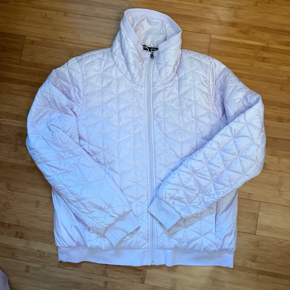 Under Armour ColdGear Reactor Performance Lilac Purple Coat Quilted Jacket XL
